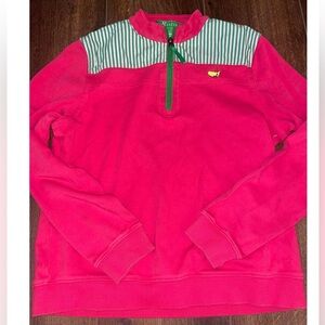 Masters girls large 10/12 pink pullover sweatshirt euc